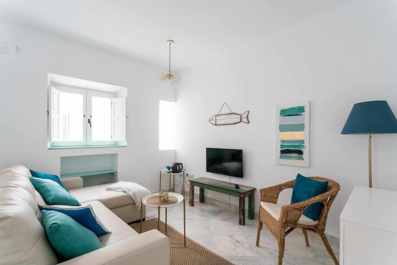 Ferienwohnung Fantastico Atico En El Casco Antiguo En A La Pla Cádiz Exterior foto