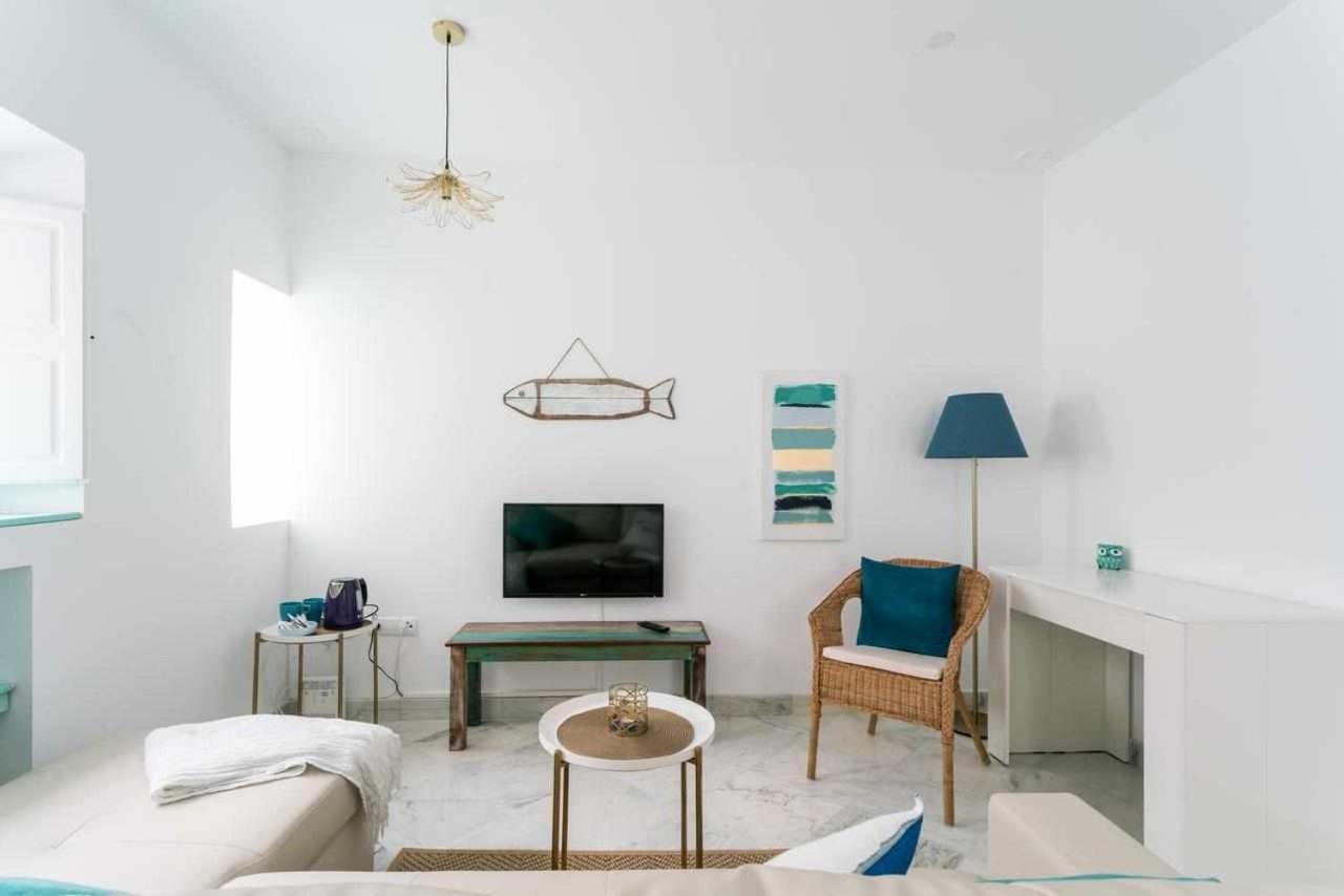 Ferienwohnung Fantastico Atico En El Casco Antiguo En A La Pla Cádiz Exterior foto